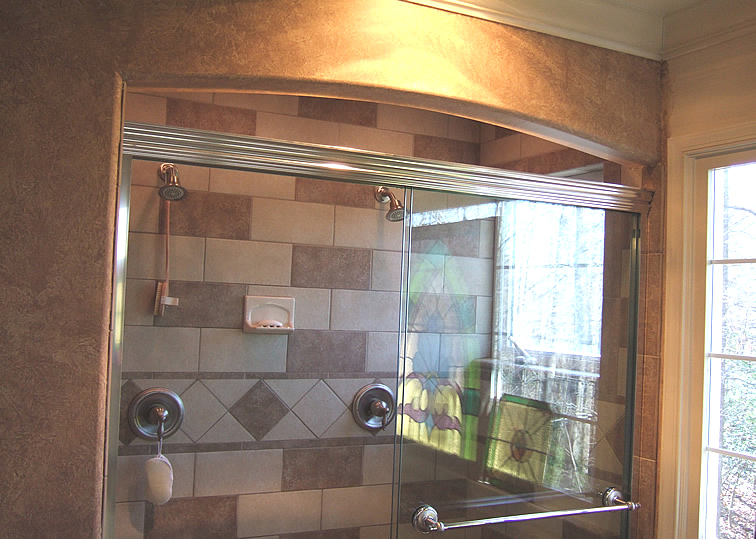 shower shelves